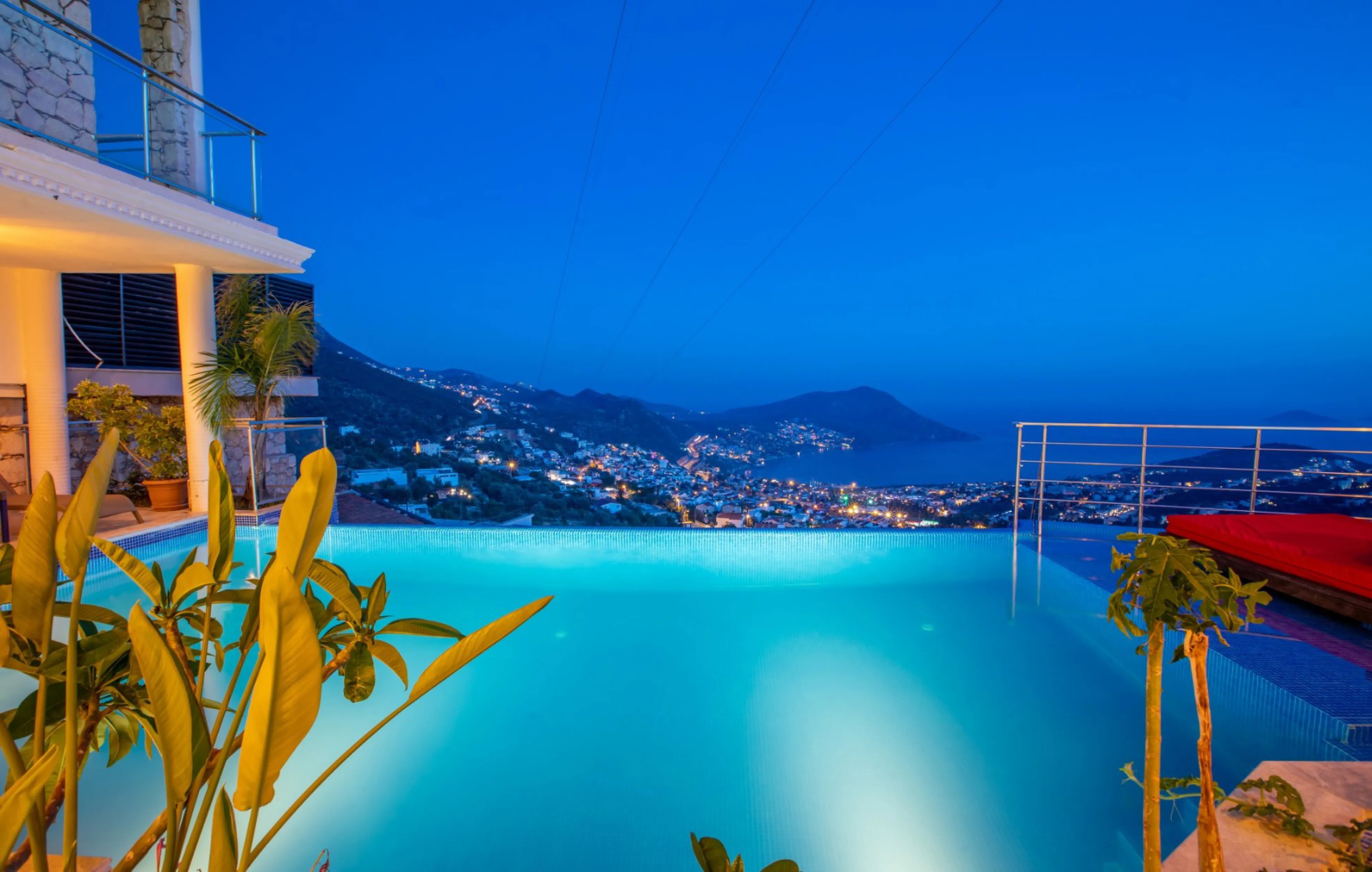 Villa Çırağan 6 - Geniş Havuzlu, Deniz Manzaralı Villa Kiralama