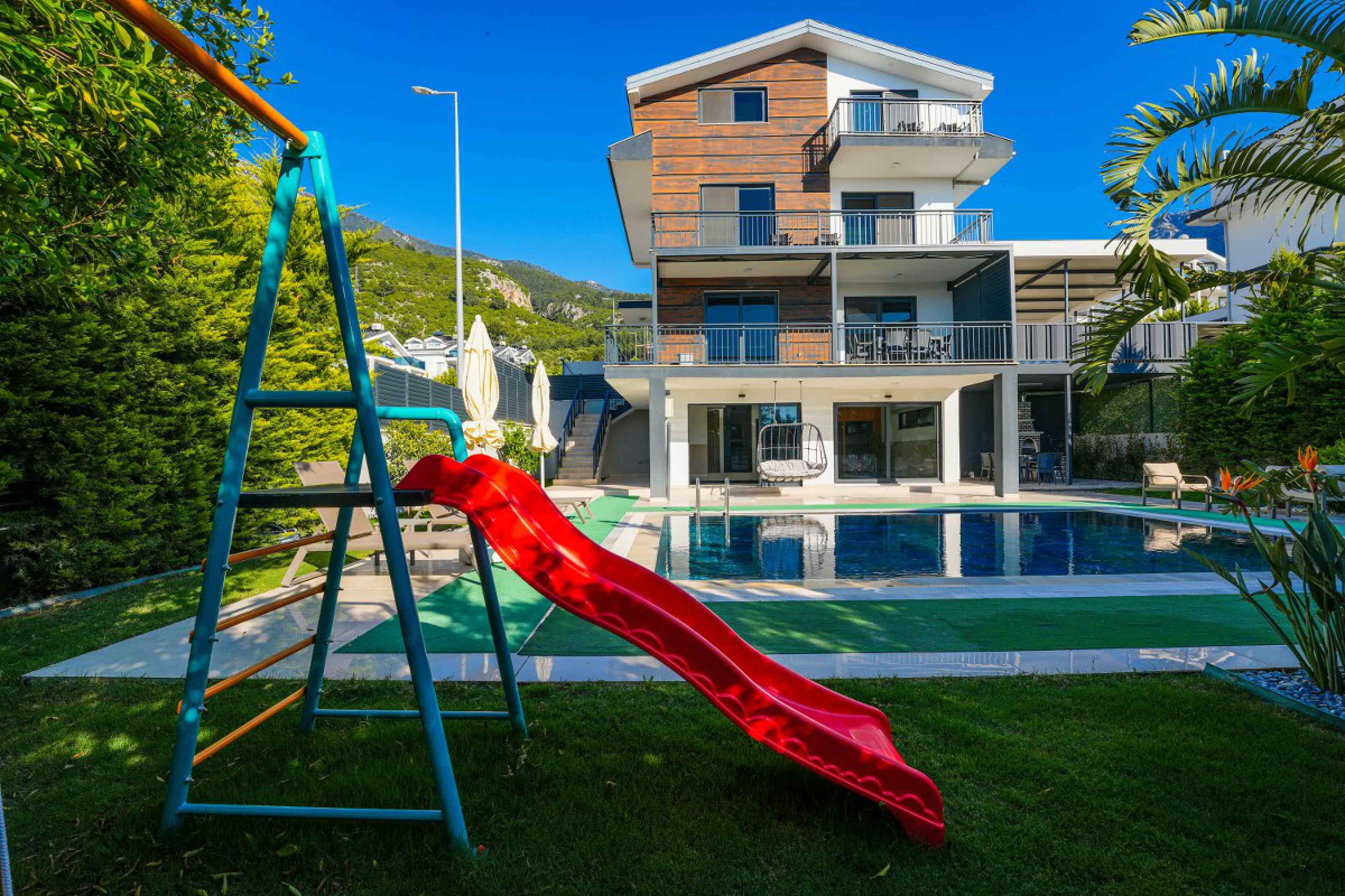 Villa Grand 4 - Türk Hamamı & Saunalı Villa Kiralama