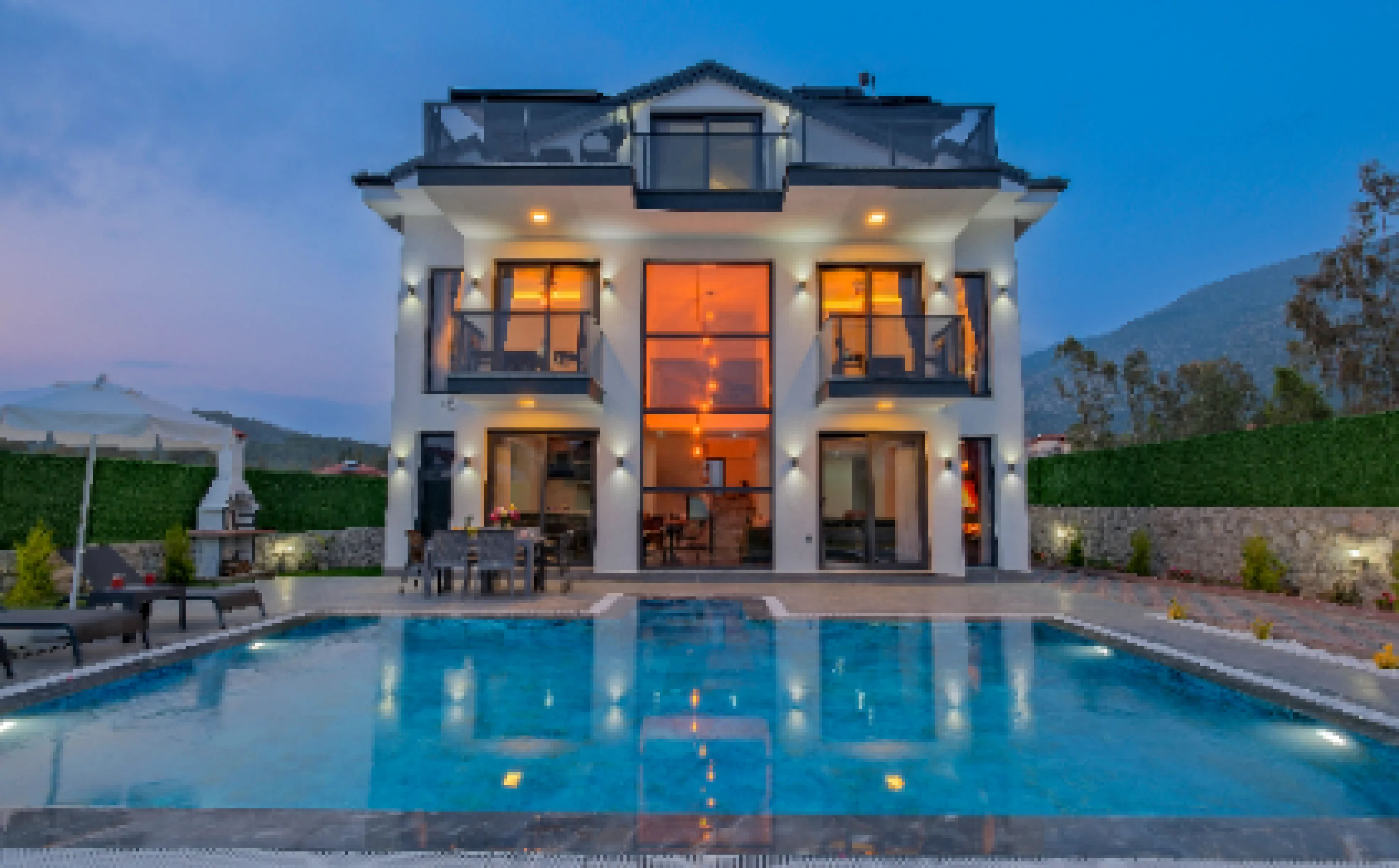 Villa Coll - Muhafazakar Havuz Alanlı Villa Kiralama