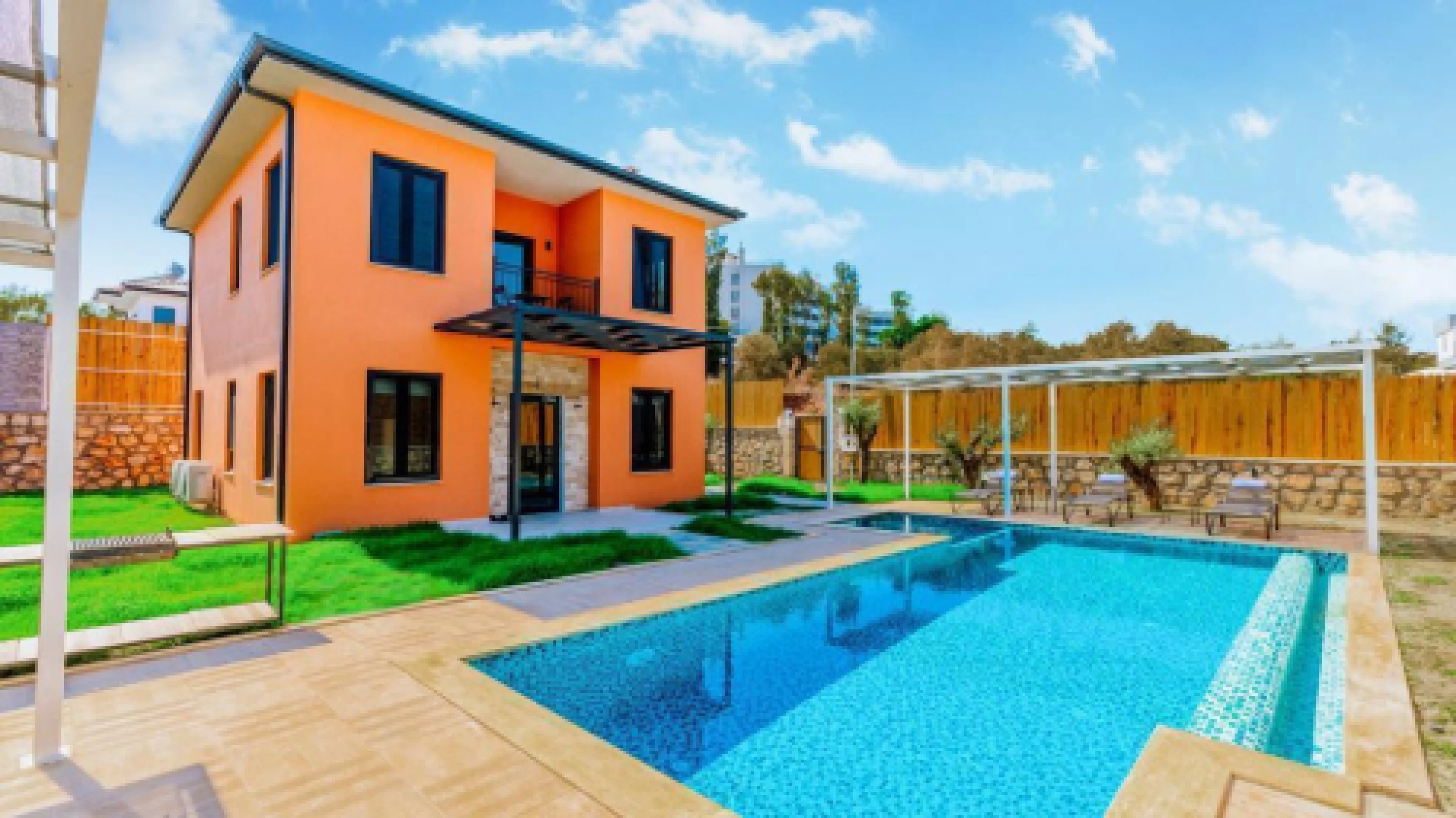 Villa Ersa 4 - Geniş Havuzlu & Merkeze Yakın Kiralık Villa