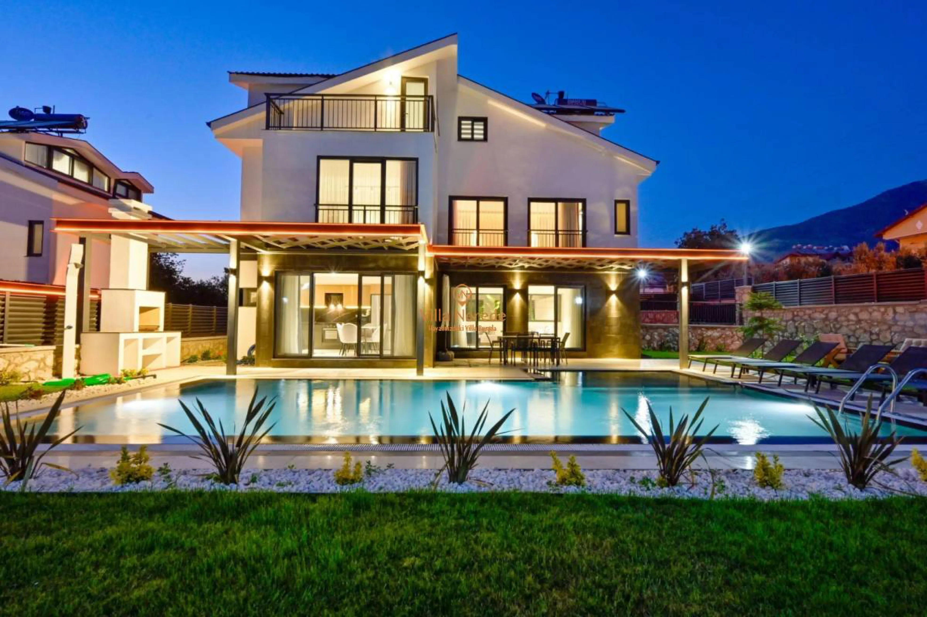 Villa Luna Vista 3 - Türk Hamamı & Saunalı Villa Kiralama
