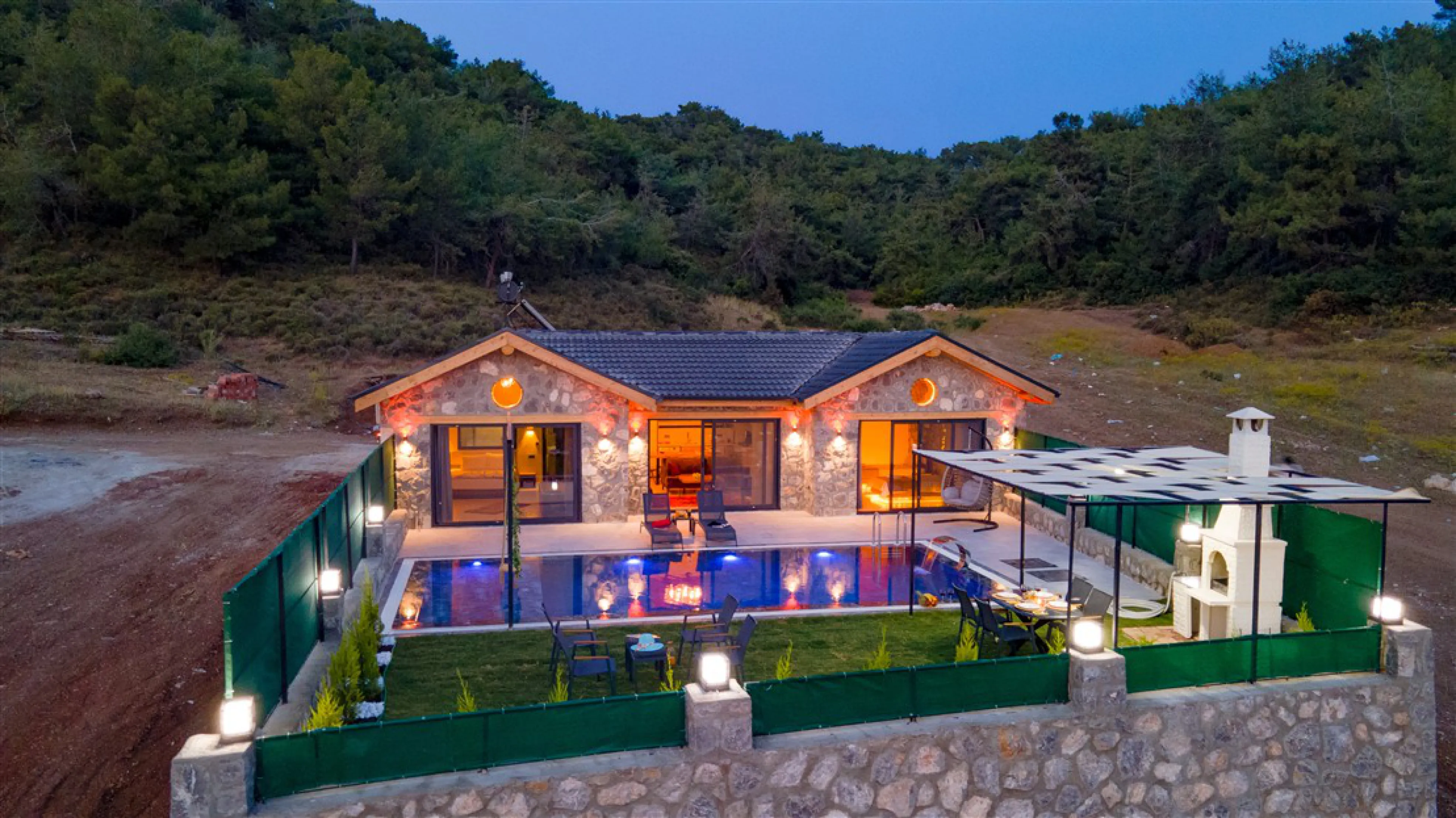Villa Bal Evi 1 - Plaja & Merkeze Yakın Villa Kiralama