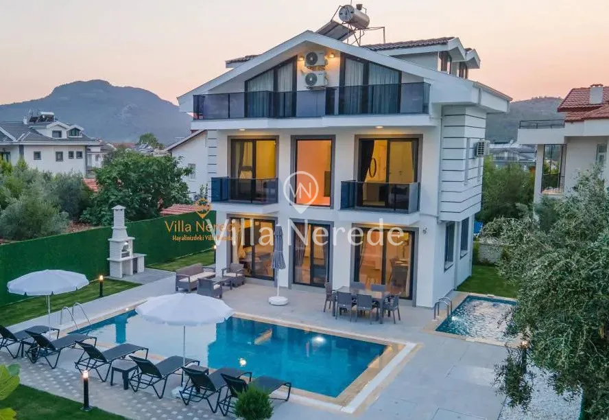 Kalabalık Ailelere Uygun Villalar & Geniş ve Konforlu Tatil