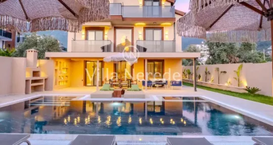 Fethiye Günlük Kiralık Villa & Esnek ve Konforlu Tatil