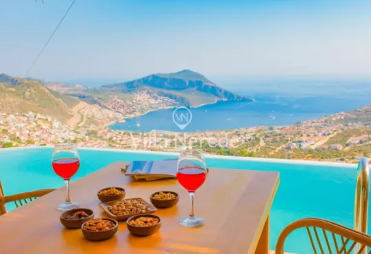 Antalya Deniz Manzaralı Kiralık Villa & Eşsiz Panoramayla Tatil