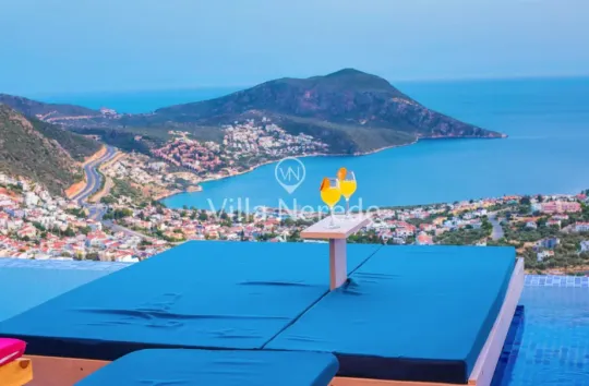 Kalkan Deniz Manzaralı Kiralık Villa & Panoramik Tatil