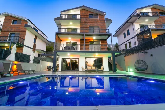 Villa Grand 1 - Türk Hamamı & Saunalı Villa Kiralama